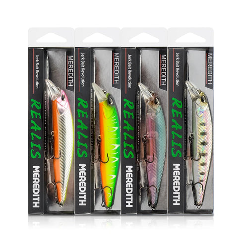 delete Jerk Minnow 100F 14g Floating Wobbler Fishing Lure Quality for Big Catch